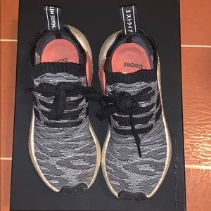 Adidas NMD R1 black and white